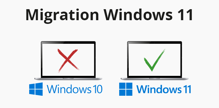 Migration vers windows 11 à prix réduit