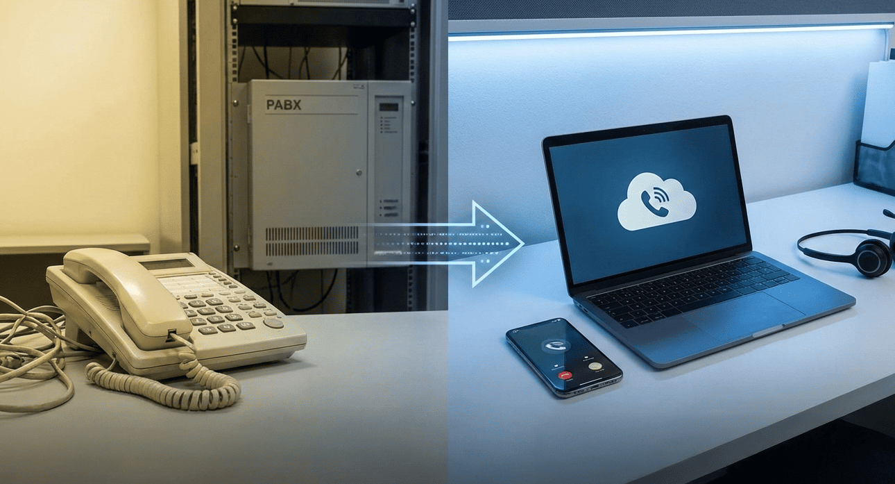 telephone pabx en comparaison d'un téléphone cloud