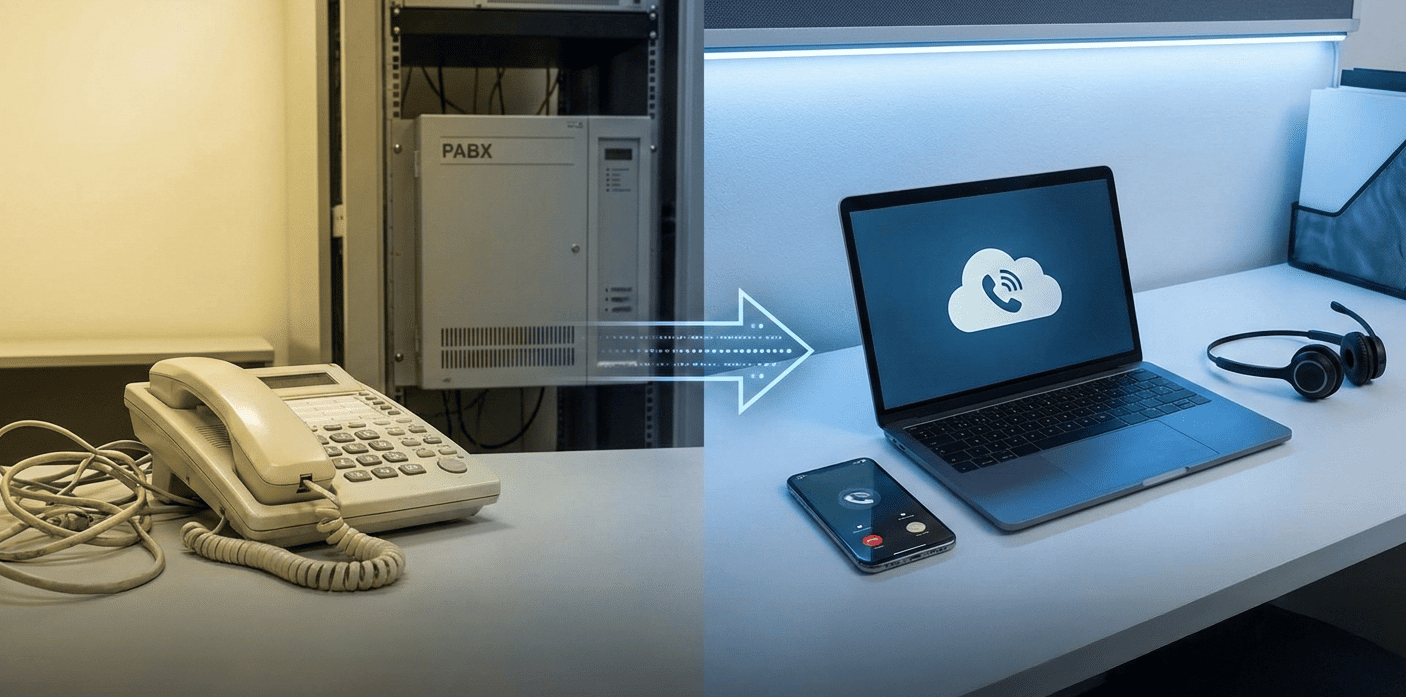telephone pabx en comparaison d'un téléphone cloud